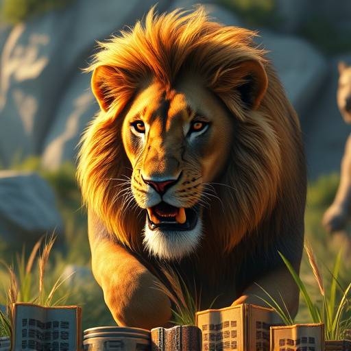 Screenshot del videogioco 'Le Avventure di Leo' con protagonista un leone